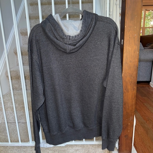 Champion Gray Gray Hoodie Sweatshirt Men’s Size Large - Picture 4 of 4